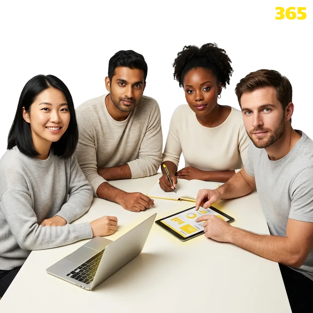 Bet365 logo and platform interface showing sports betting options, casino games, and mobile app availability in India