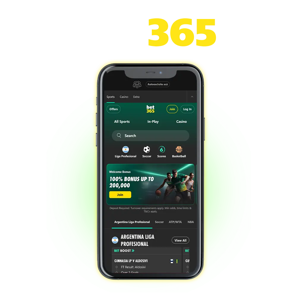 Get the official Bet365 app for Android and iOS in India.
