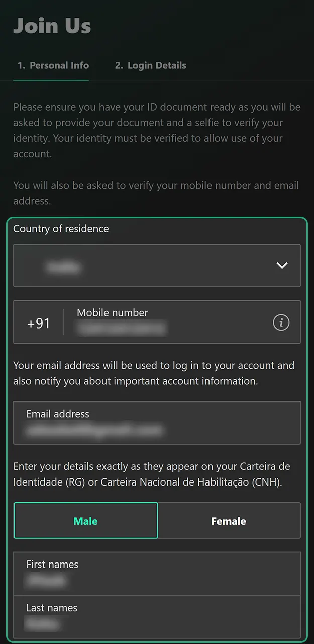 Fill in your Bet365 Casino account details to unlock all features.