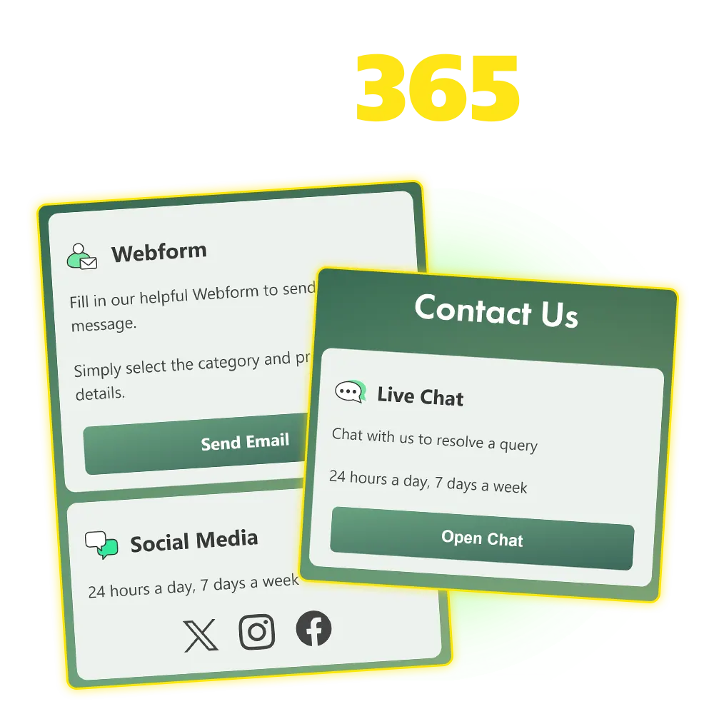 Reach out to Bet365 contacts for professional support in India.