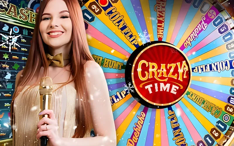 Join the exciting Crazy Time game show for big wins at Bet365.
